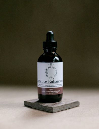 Picture of WILD RAVEN HERBALS COGNITIVE ENHANCEMENT - 100ML TINCTURE